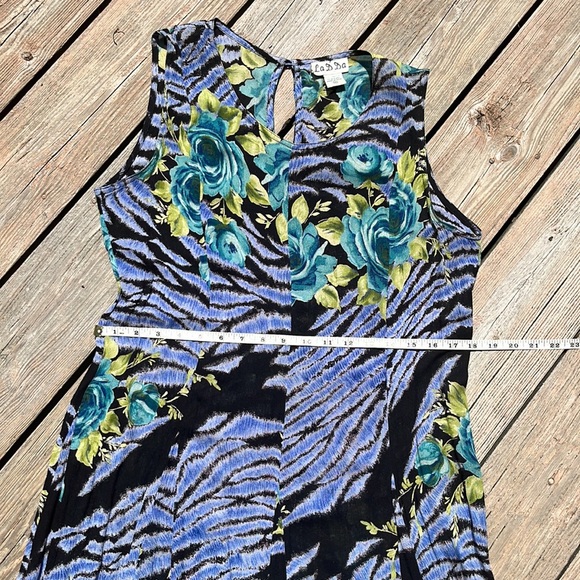 La D Da versatile floral dress L - Picture 9 of 11